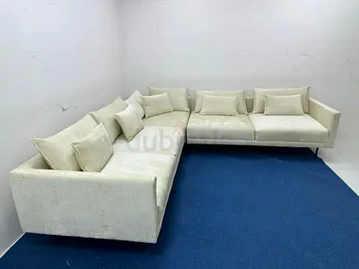 Excellent condition west elm corner lshape sofa