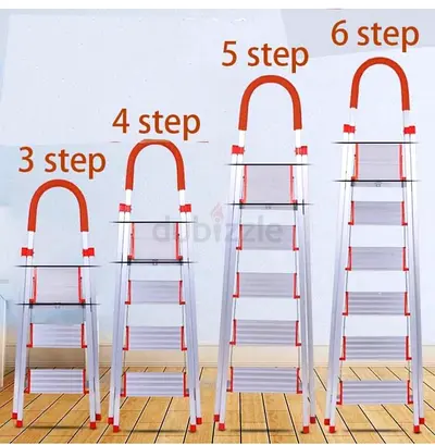 Versatile Aluminum Step Ladders - Perfect for Home  Garden Tasks
