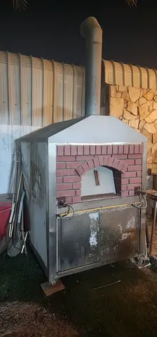 Outdoor gas oven