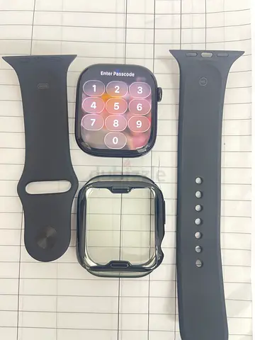 Apple Watch with case