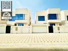Luxury villa for rent in Al Yasmin area – Prime location on a main street. Specifications: First o