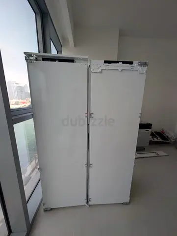 Smeg brand new built in separate fridge and freezer set for sale