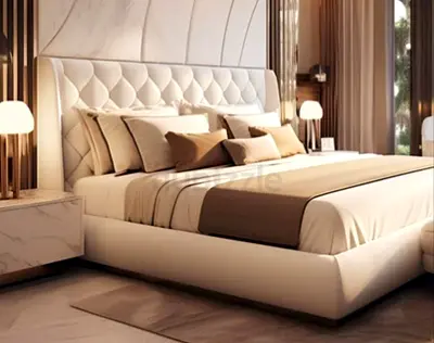 Modern stylish 200*200 Super king size  Bed