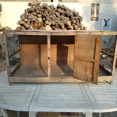 LARGE WOODEN PET CAGES FOR SALE