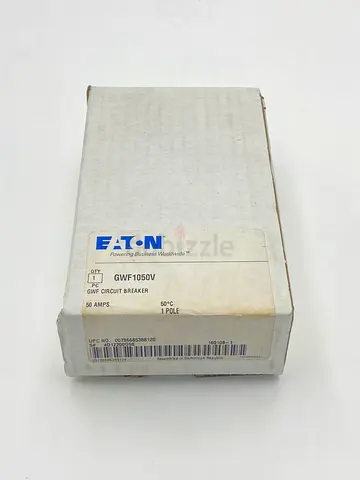 Eaton GWF1050V Circuit Breaker - 50 Amps, 1 Pole