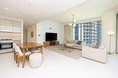 Luxe 2BR at Marina Vista | Private Beach Access and Sea View