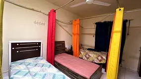 LADIES BED SPACE AVAILABLE (SEWA AND FIWI FREE)  IN ABU SHAGHARA