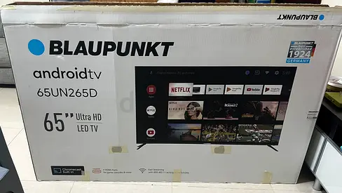 SPACE ISSUES - 65INCH BLAUPUNKT ANDROID SMART TV -