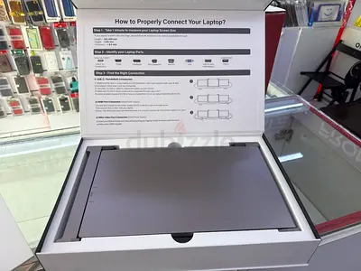 Tri screen for laptop