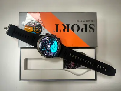 Sporty Smart Watch for Fitness Lovers! With Amoled display