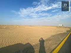 For sale in Sharjah Al Matraq area Residential investment plot, 3081 square feet Distinctive corner