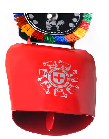 Beautiful brand new Swiss cow bell in its orignal packing for sale