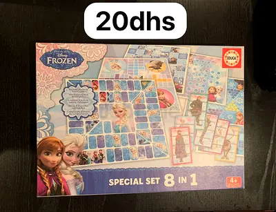Frozen Board Game 8 in 1