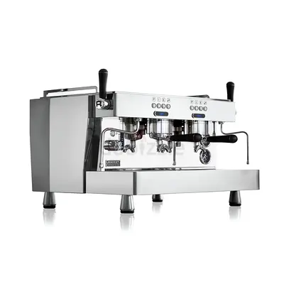 Rocket Espresso Boxer Timer Volumetric Commercial Espresso Machine, 2 Group And 2 FREE GRINDERS!!