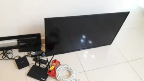 SONY TV - IKON SMART TV BOX AND WIFE ROUTER AND OTHERS