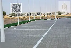 Land for sale in Basateen Al Surra, Umm Al Quwain. Area: 1722 sq ft / 160 sq m Permit: Ground + 2 fl