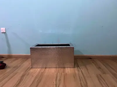 Stylish Silver Decorative Storage Box