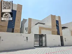 🏠 Villa for rent in Ajman, Al Helio 2 area - 4 master bedrooms, majlis, living room, roof terrace