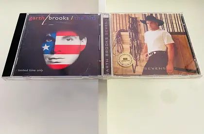 2 Garth Brooks Music CD’s