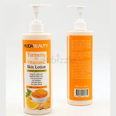 Huda Beauty Turmeric + Vitamin C Body Lotion