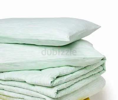 Cozy Green Striped Bedding Set for Sale!