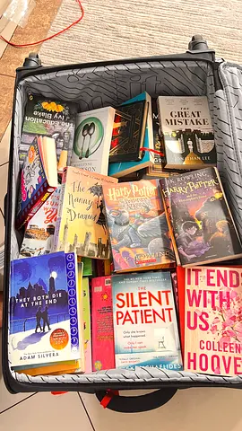 A lot of books+some that don’t fit in the pictures