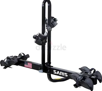 Saris Freedom 2-Bike Hitch Rack – Universal Fit for All Bike Types, 1¼  2 Receivers, 120 lb Capac
