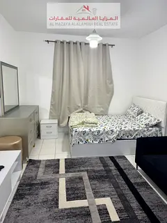 Furnished studio in cooperation Sharjah with internet and close to all services
