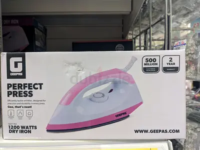 Geepas dry iron take minimum 10 pec quantity