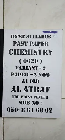 Igcse paper 2 past papers chemistry 0620