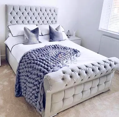 Brand New Custom Made Queen Size Bed,         Hydraulic Storage Can be Installed