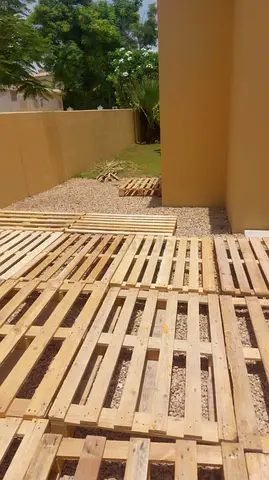Dubai pallets wooden