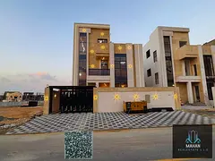 Brand New Luxury Villa for Sale in Ajman – Al Helio 2 | 5 Master Bedrooms | With Roof | Free AC &a