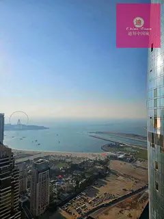Unique 2 BR Duplex for sell in Iconic Cayan Tower in Dubai Marina