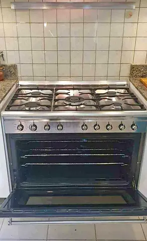 Brand Smeg Italian 90×60 cm 5 Burner Full Gas Cooker Range