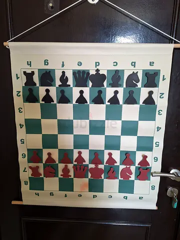 Classic Roll-Up Chess Game: Portable Fun for All Ages!