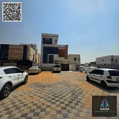 Luxury 6-Bedroom Villa with Rooftop &amp; Jacuzzi | Prime Main Street – Al Bahia, Ajman ✨