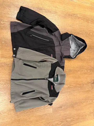 Ski jackets and ski pants