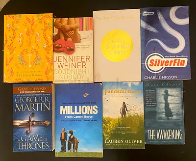 Diverse Collection of Books: Fiction, Nonfiction, and More