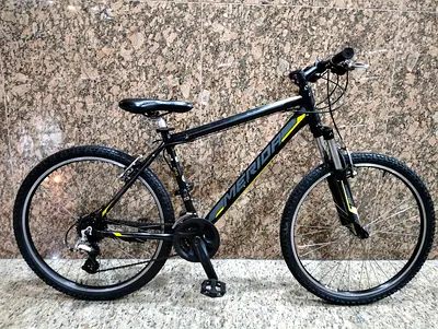 Aluminium Merida MTB 8*3 Speed Tyres 26 Medium frame Perfect Condition Location Al barsha 1