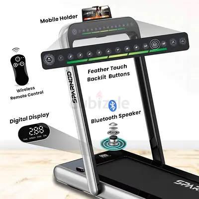Sparnod Fitness STH- 3020 Home treadmill