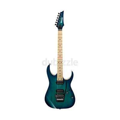 Ibanez RG652AHMFX Prestige Series Electric Guitar - Nebula Green Burst