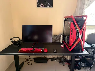 Gaming Full Setup with High-Performance Desktop and Accessories