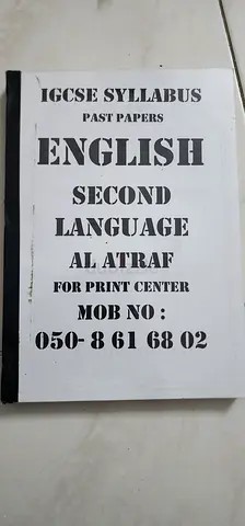 Igcse english second language past paper