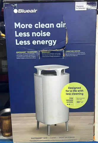 Blueair Dustmagnet S410i Smart Air Purifier - Clean Air, Less Noise!