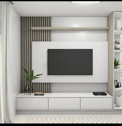 Modern Minimalist Entertainment Center for Sale