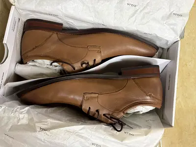 Aldo mens firmal shoes color cognac