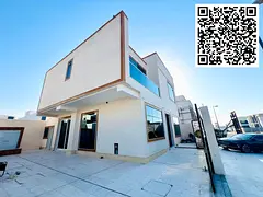 Luxury villa for sale in Al Hooshi area – Sharjah. Area: 4,500 sq ft. Price: AED 2,800,000 only!