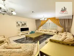 Sharjah, Al Taawun, near Oriana Hospital, fully furnished super deluxe apartment, second tenant, mas