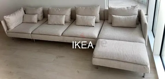 Ikea soderhamn lshape sofa